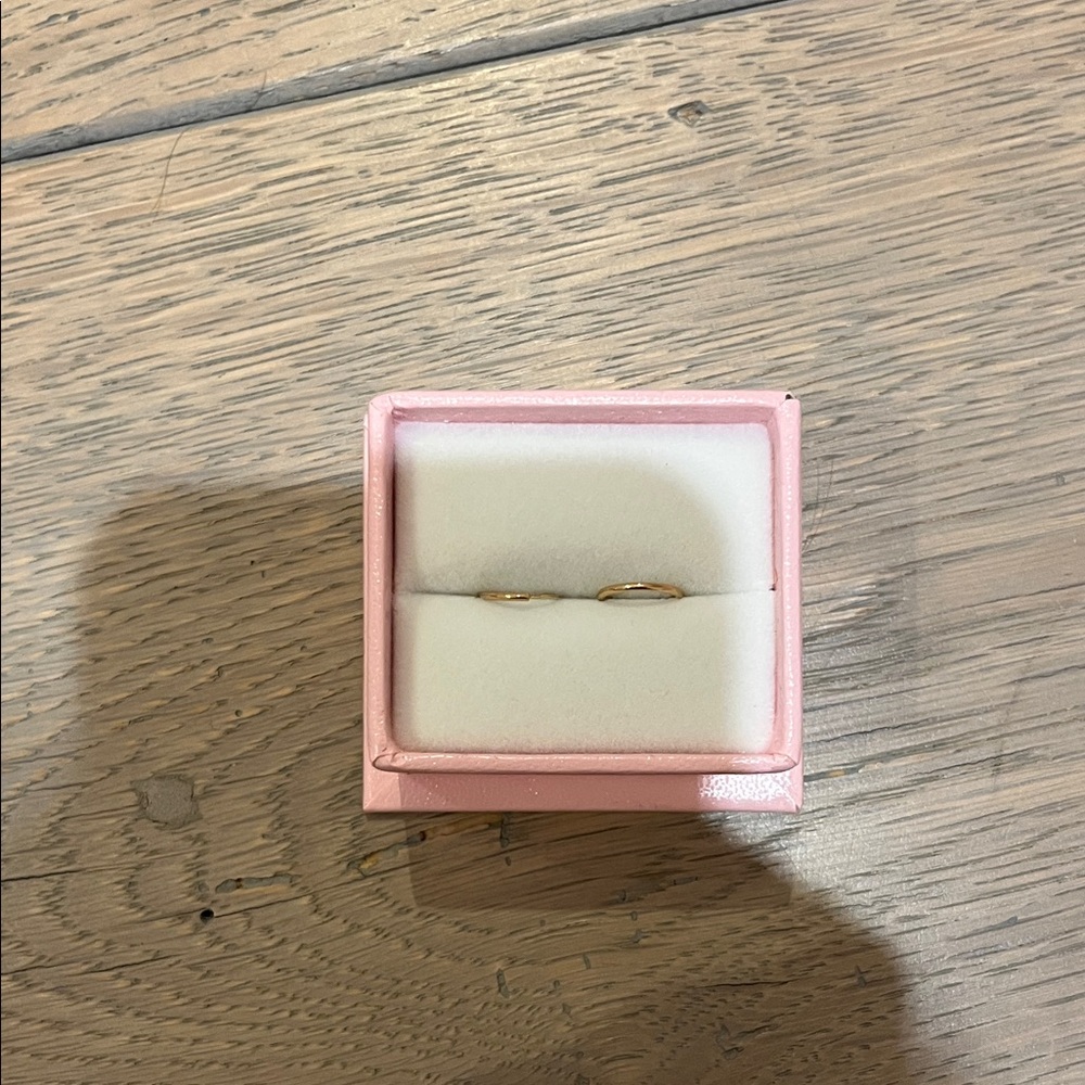Brand new hoop earrings